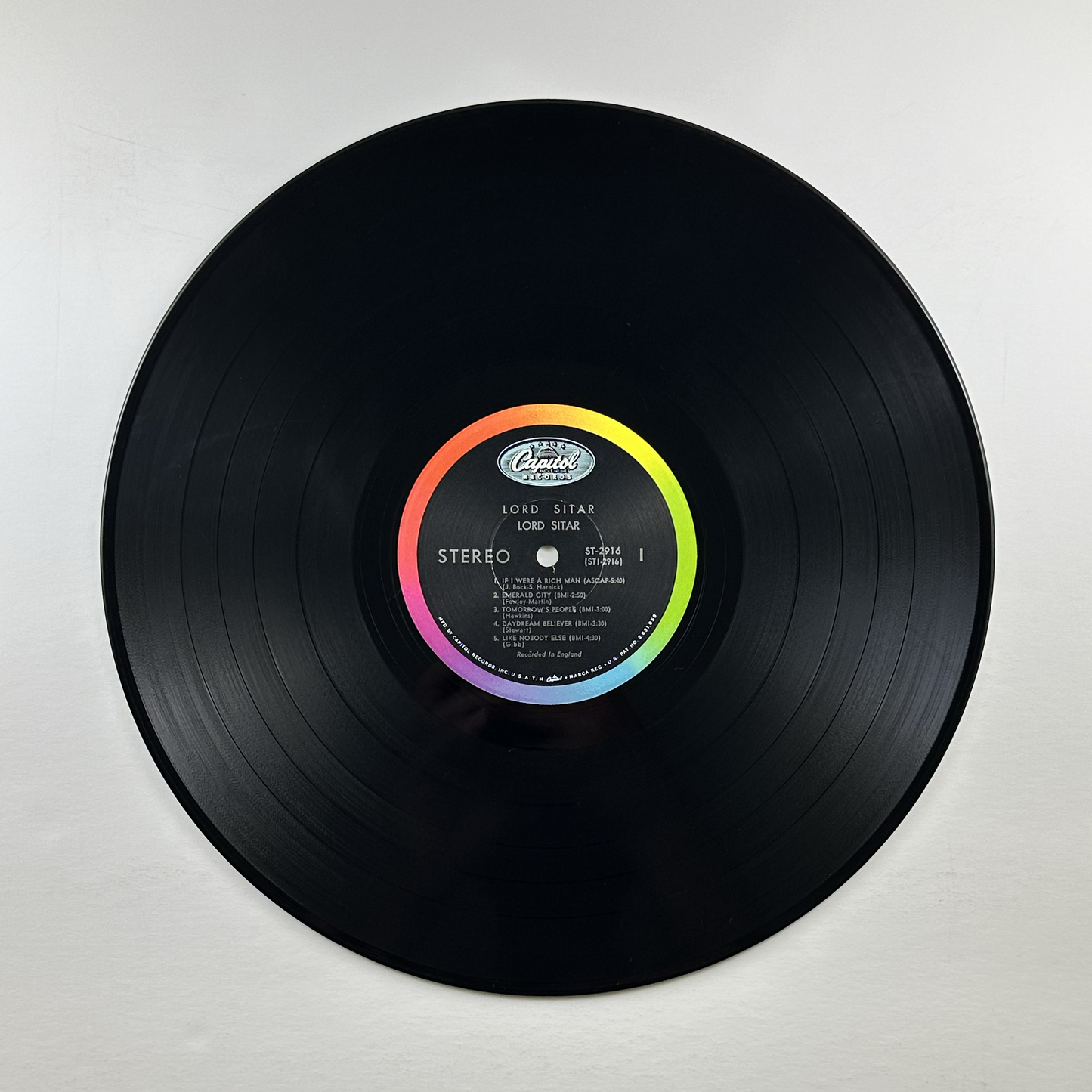 Pre-Owned :: Lord Sitar "Lord Sitar" LP