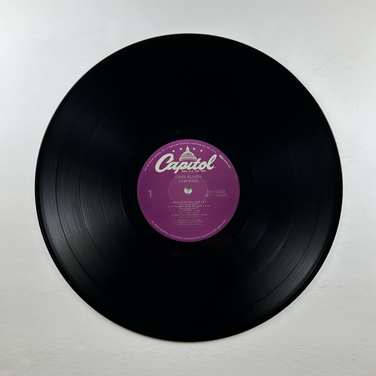 Pre-Owned :: Earl Klugh "Low Ride" LP