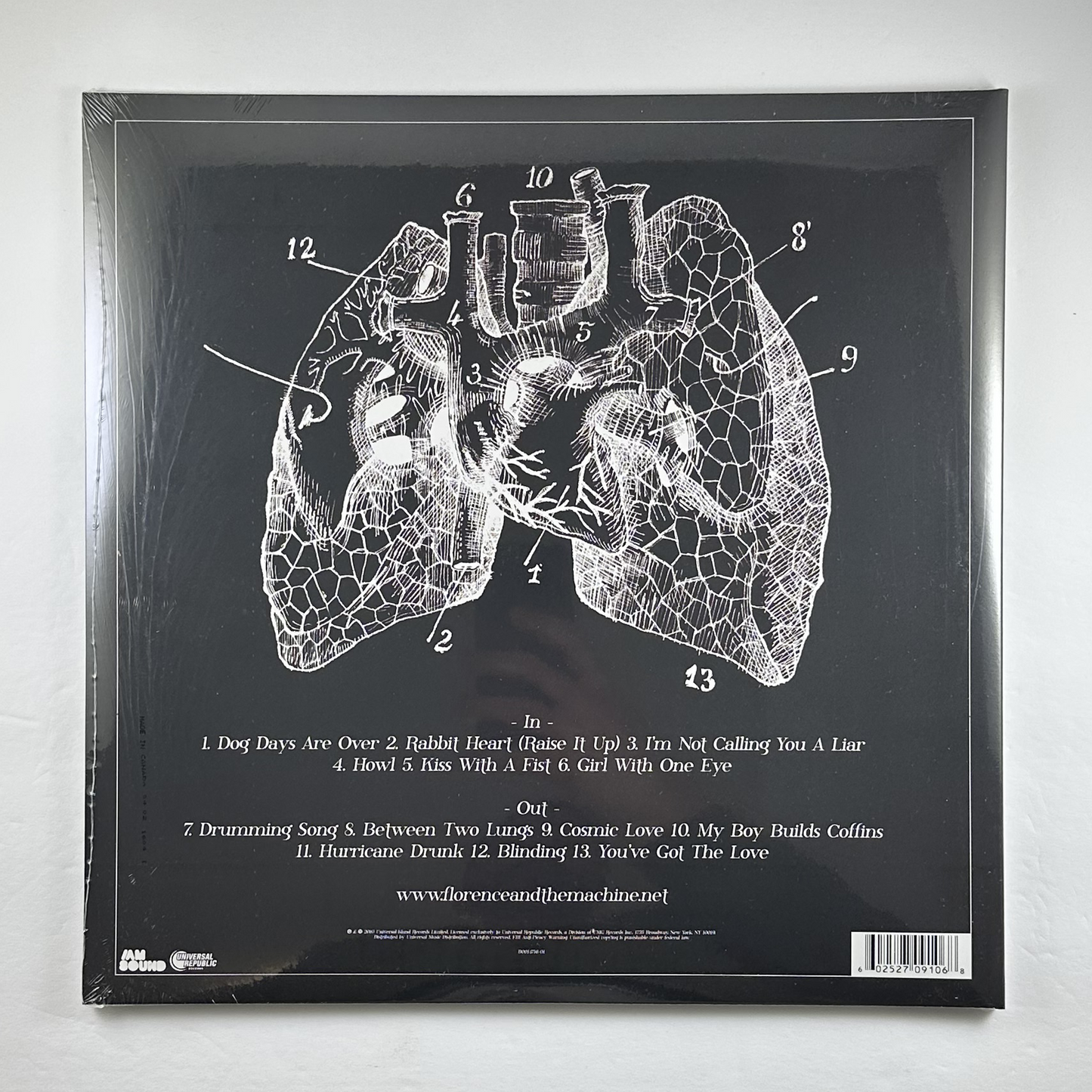 Florence + the Machine "Lungs" LP