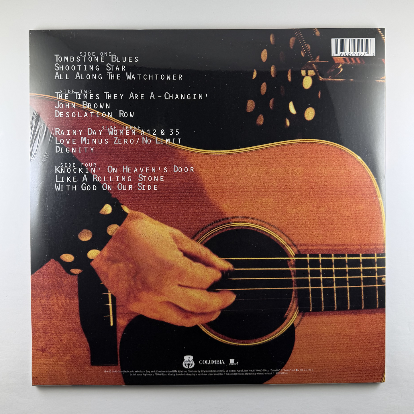 Bob Dylan "MTV Unplugged" 2xLP