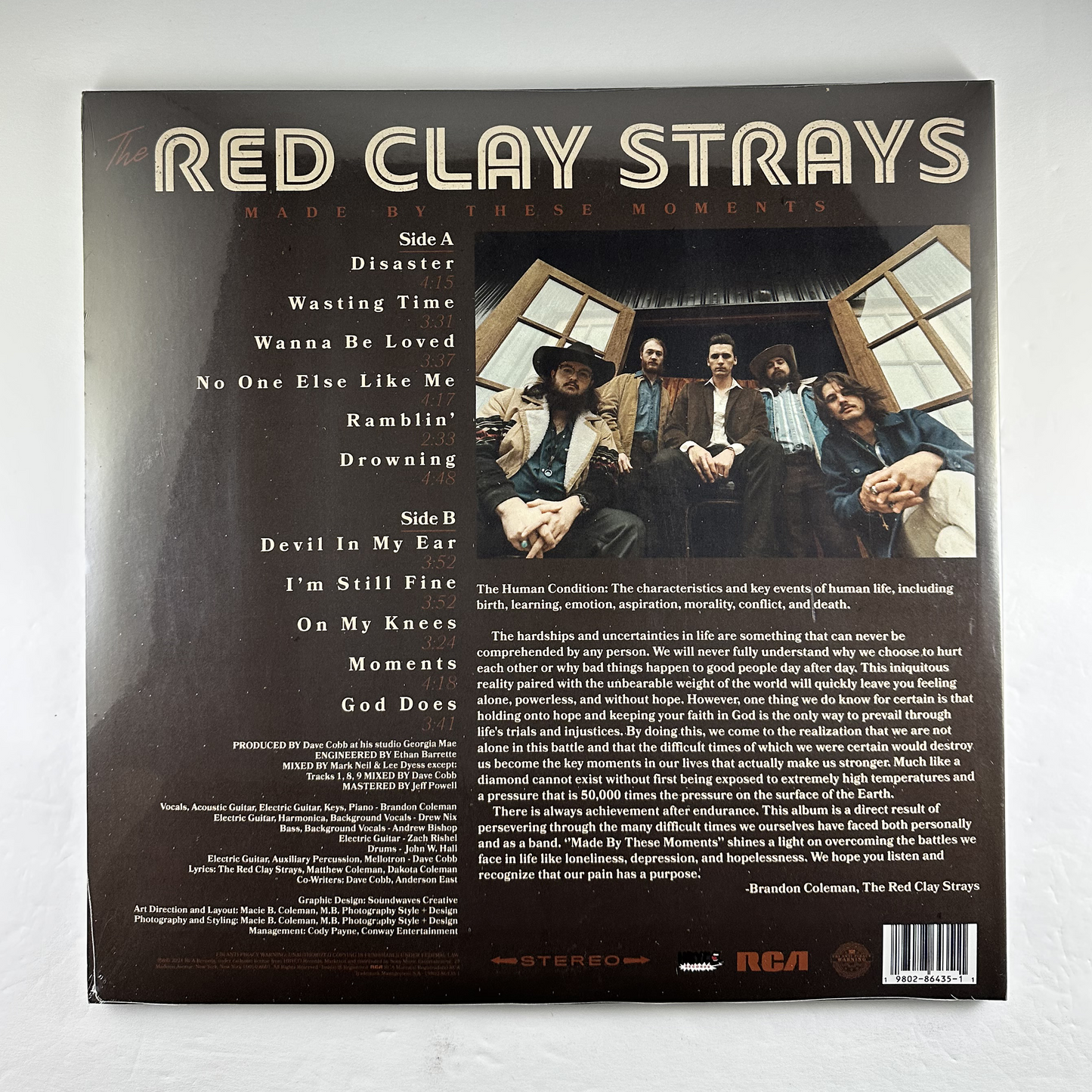 Red Clay Strays "Made By These Moments" LP