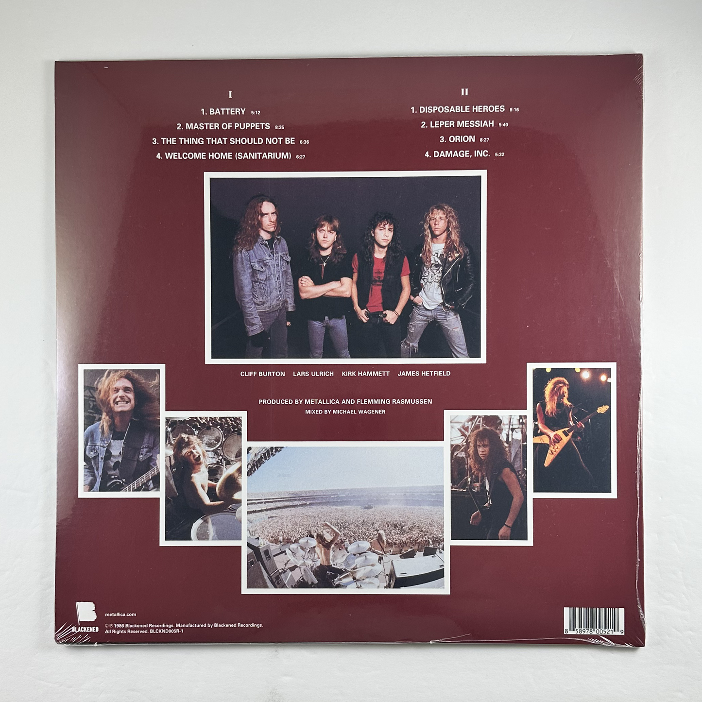 Metallica "Master Of Puppets" LP