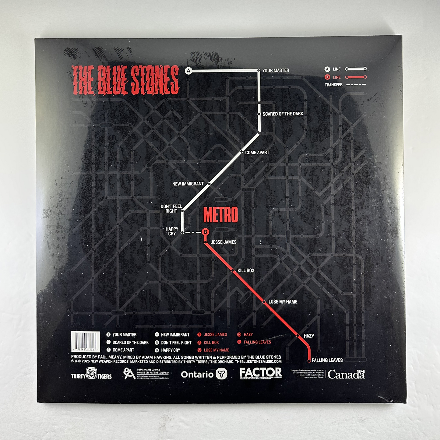 Blue Stones, The "Metro" LP