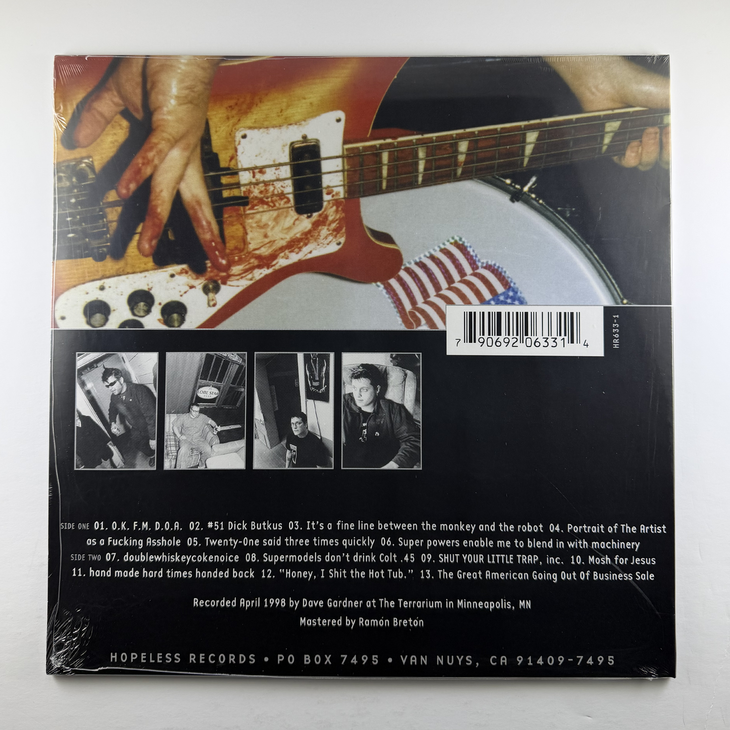 Dillinger Four "Midwestern Songs of the Americas" LP