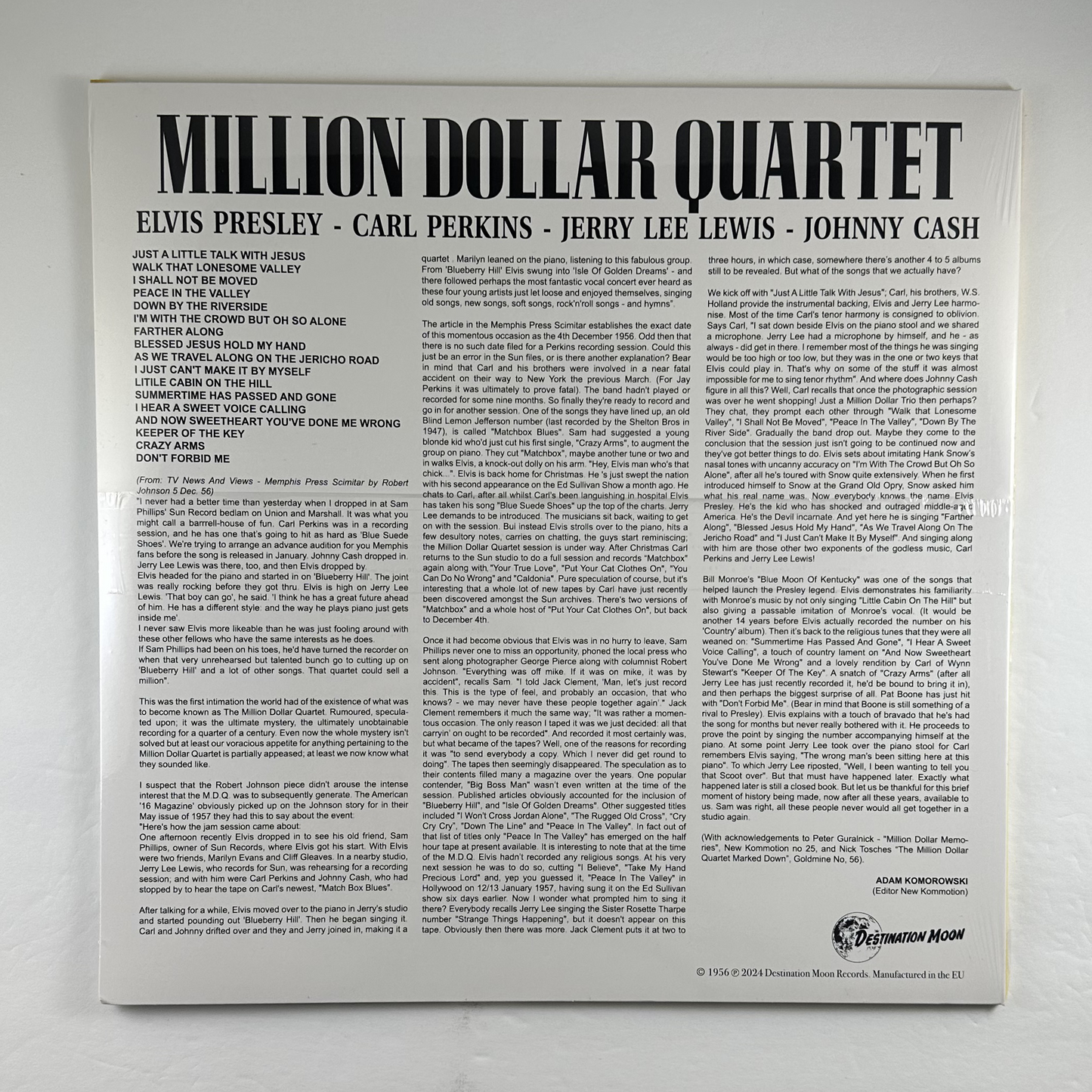 Million Dollar Quartet, The "Million Dollar Quartet" LP