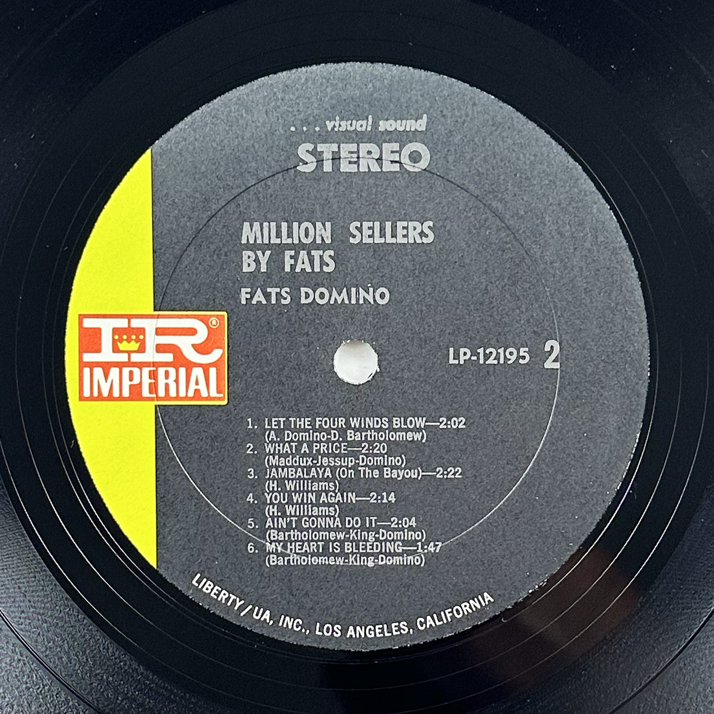 Pre-Owned :: Fats Domino "Million Sellers by Fats" LP