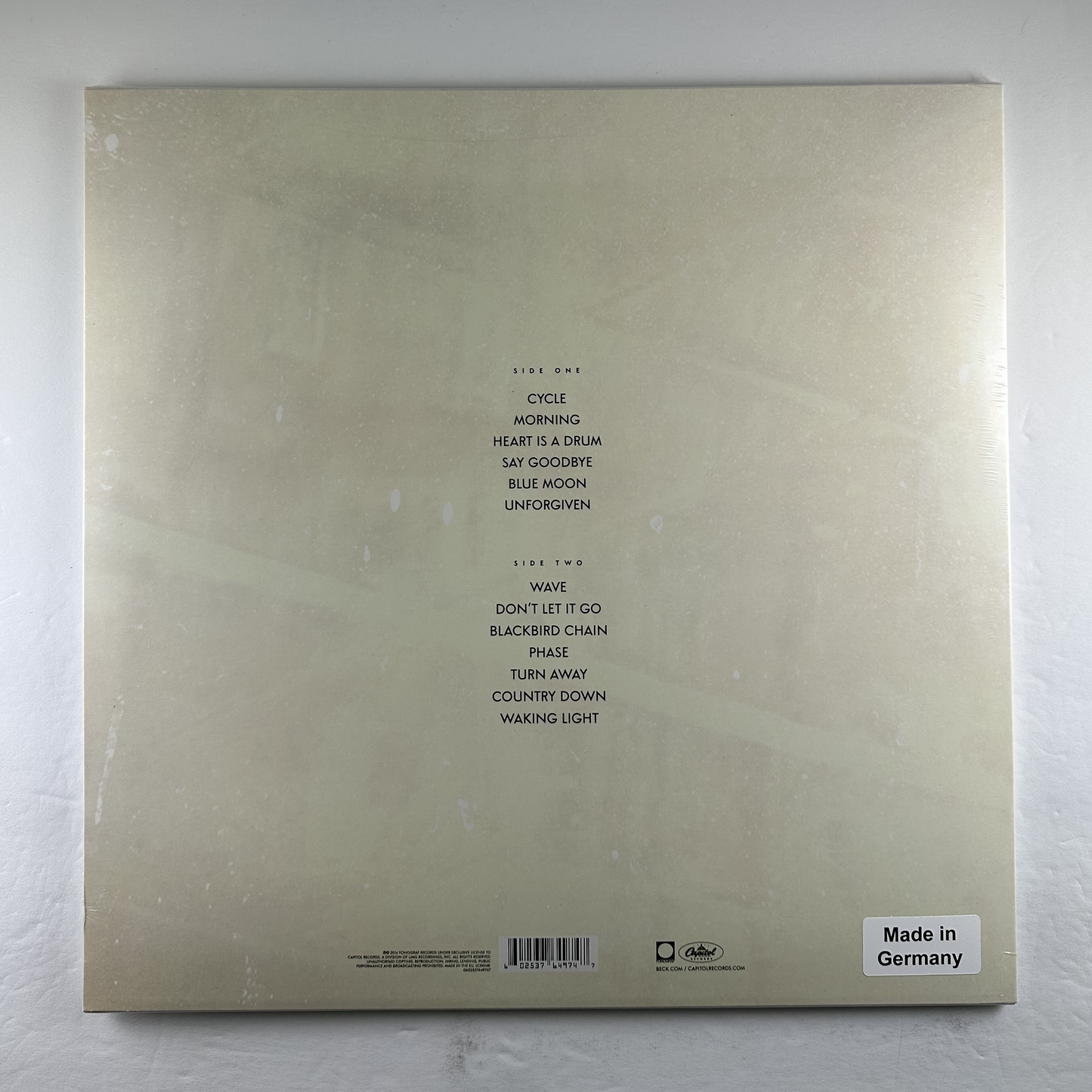 Beck "Morning Phase" LP