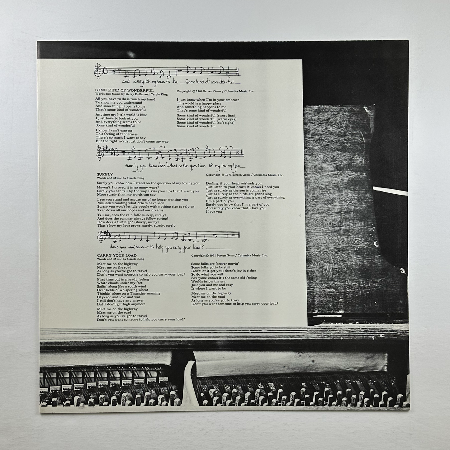 Pre-Owned :: Carole King "Music" LP