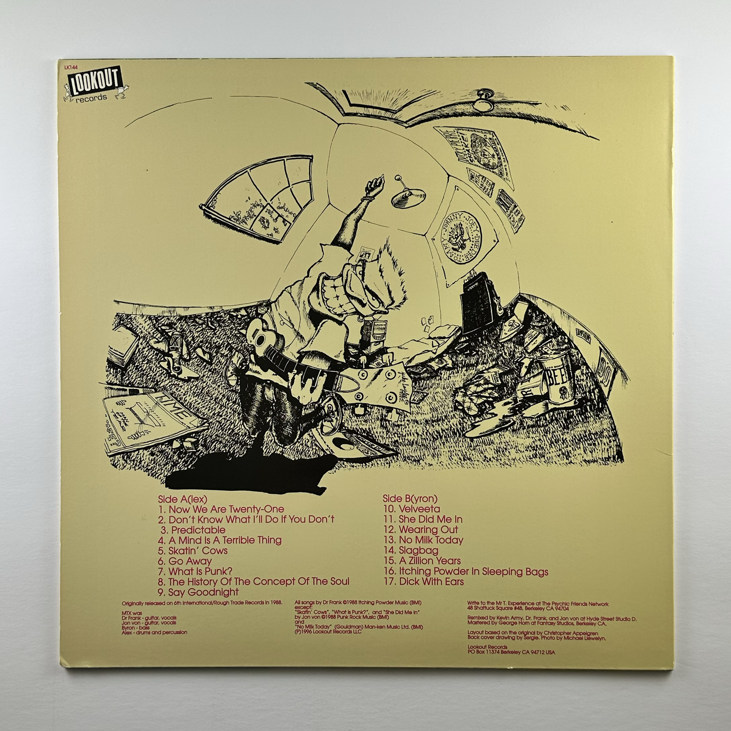 Pre-Owned :: Mr. T Experience, The "Night Shift At The Thrill Factory" LP