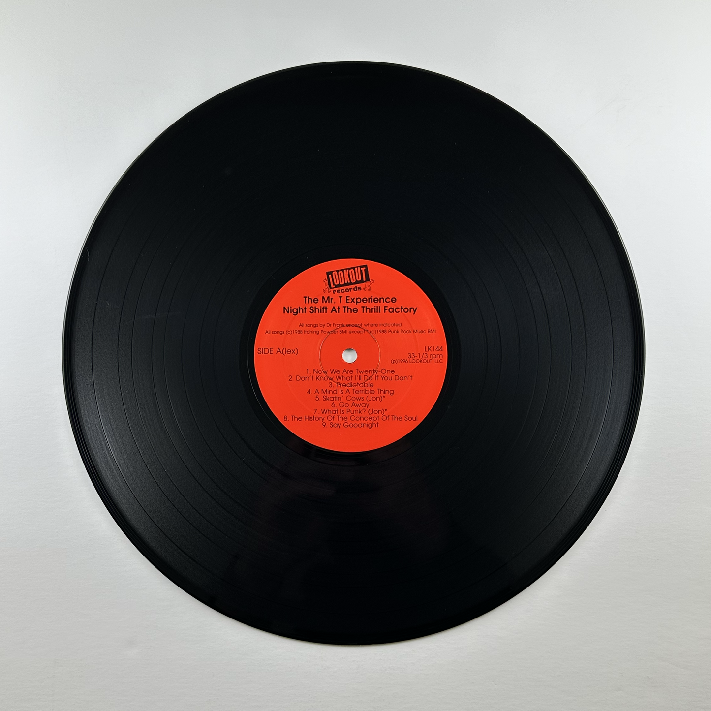 Pre-Owned :: Mr. T Experience, The "Night Shift At The Thrill Factory" LP