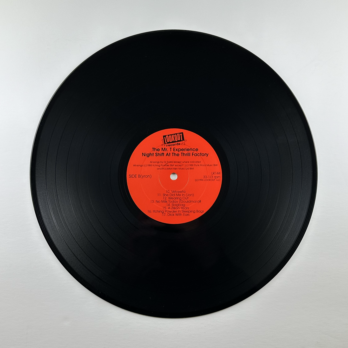 Pre-Owned :: Mr. T Experience, The "Night Shift At The Thrill Factory" LP