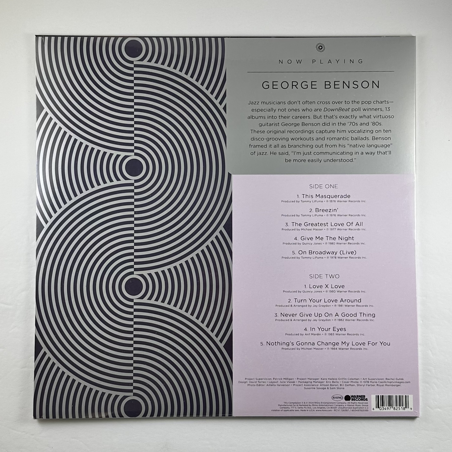 George Benson "Now Playing" LP