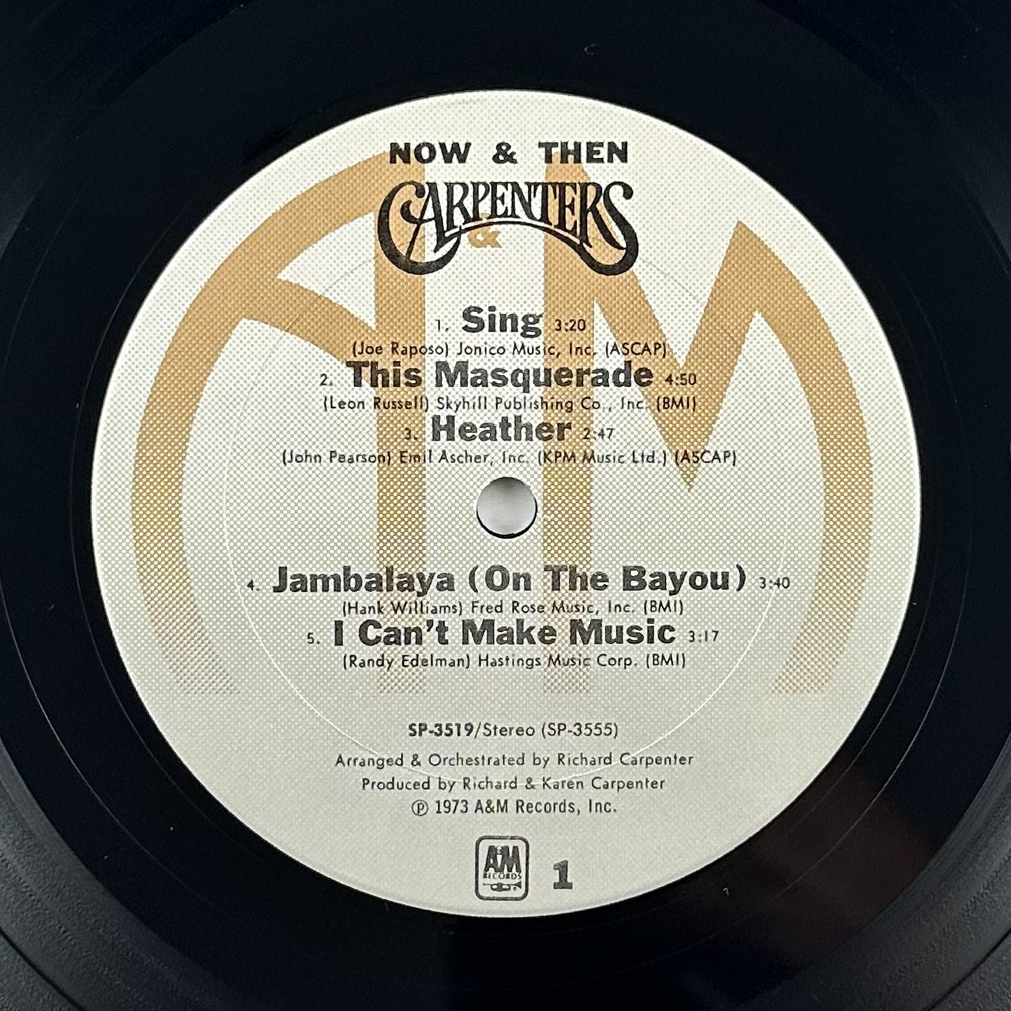 Pre-Owned :: Carpenters "Now & Then" LP