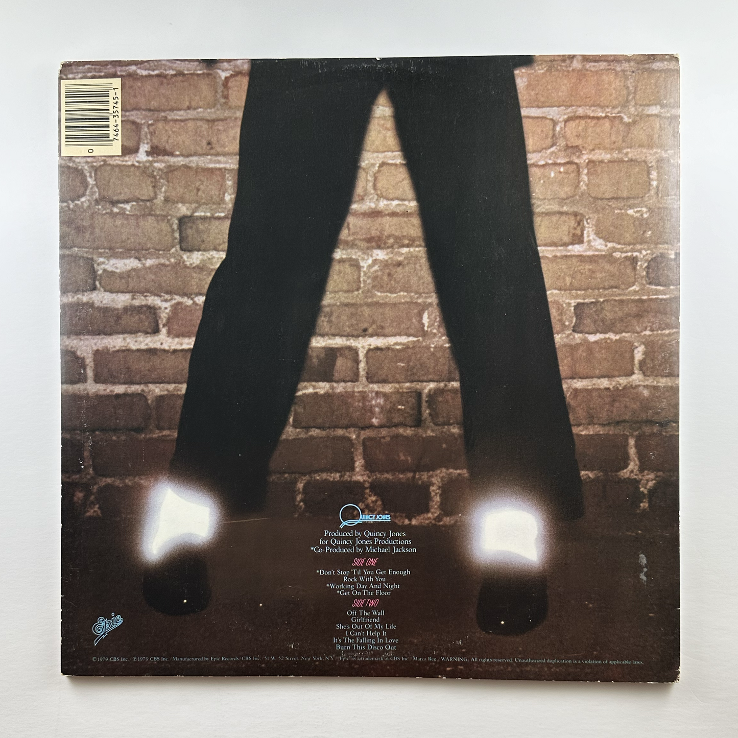 Pre-Owned :: Michael Jackson "Off The Wall" LP