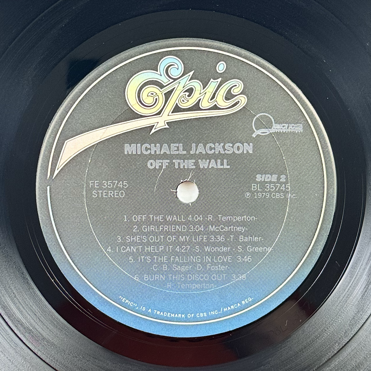 Pre-Owned :: Michael Jackson "Off The Wall" LP