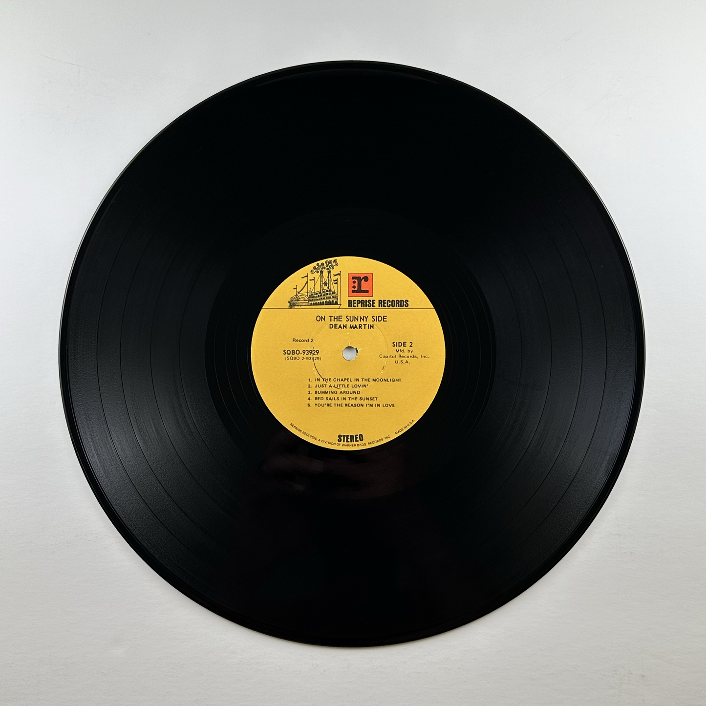 Pre-Owned :: Dean Martin "On The Sunny Side" LP