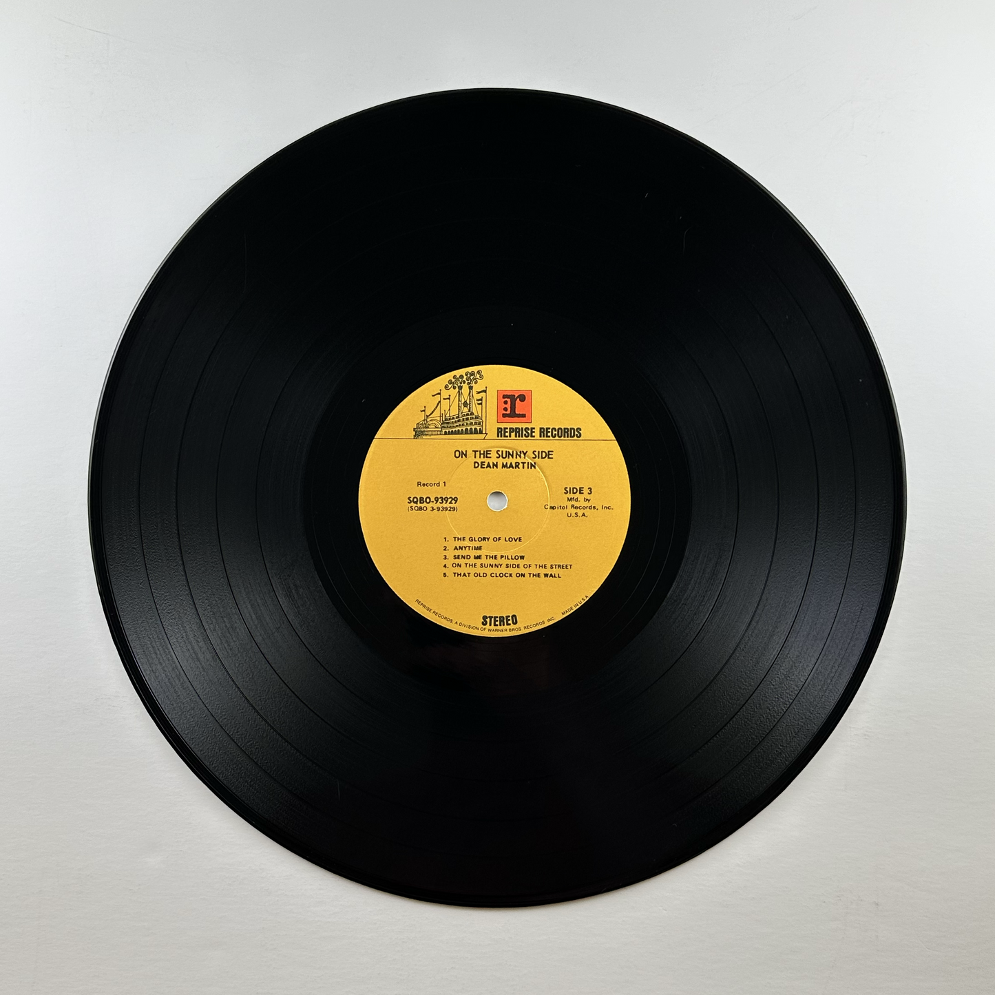 Pre-Owned :: Dean Martin "On The Sunny Side" LP