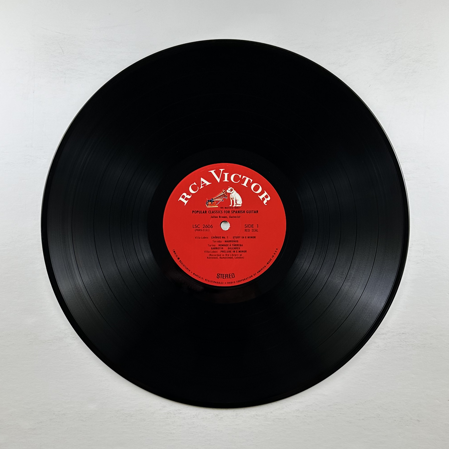 Pre-Owned :: Julian Bream "Popular Classics For Spanish Guitar" LP