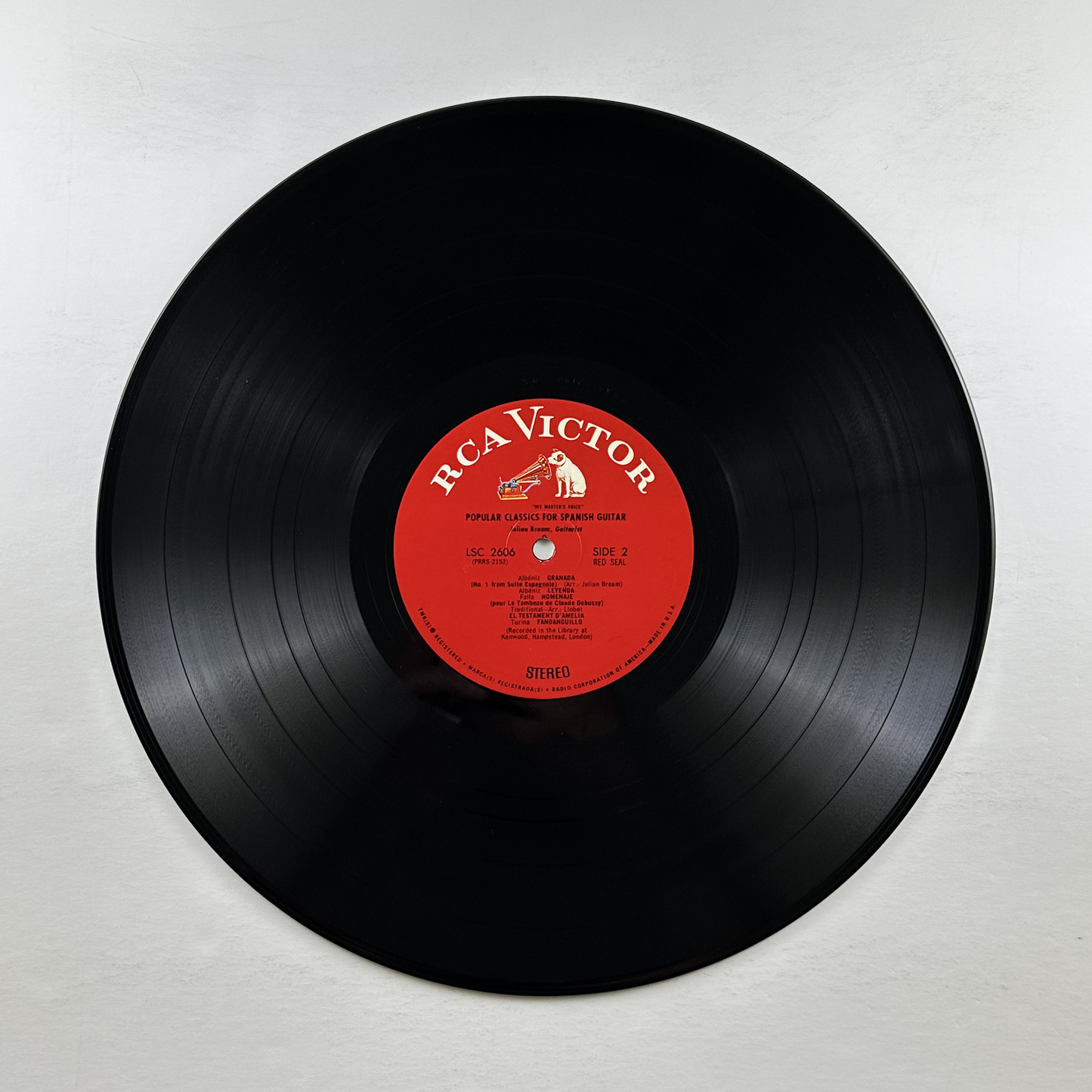 Pre-Owned :: Julian Bream "Popular Classics For Spanish Guitar" LP