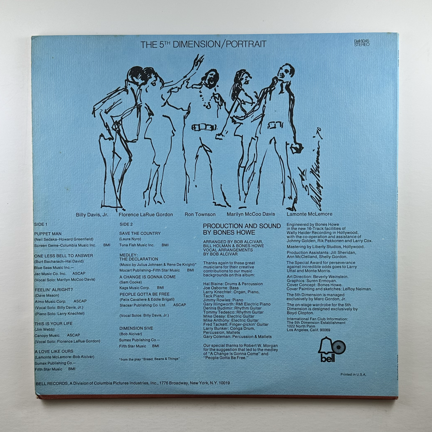 Pre-Owned :: Fifth Dimension, The "Portrait" LP