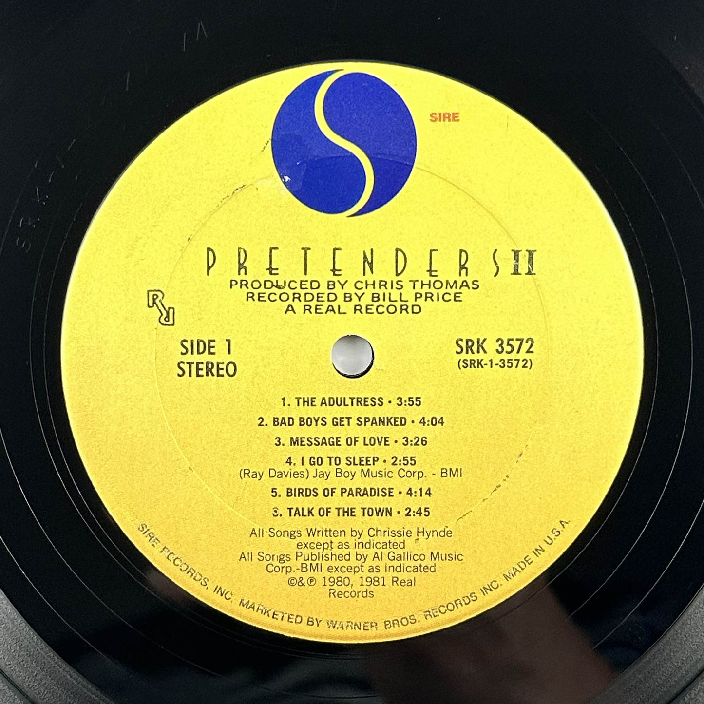 Pre-Owned :: Pretenders, The "Pretenders II" LP