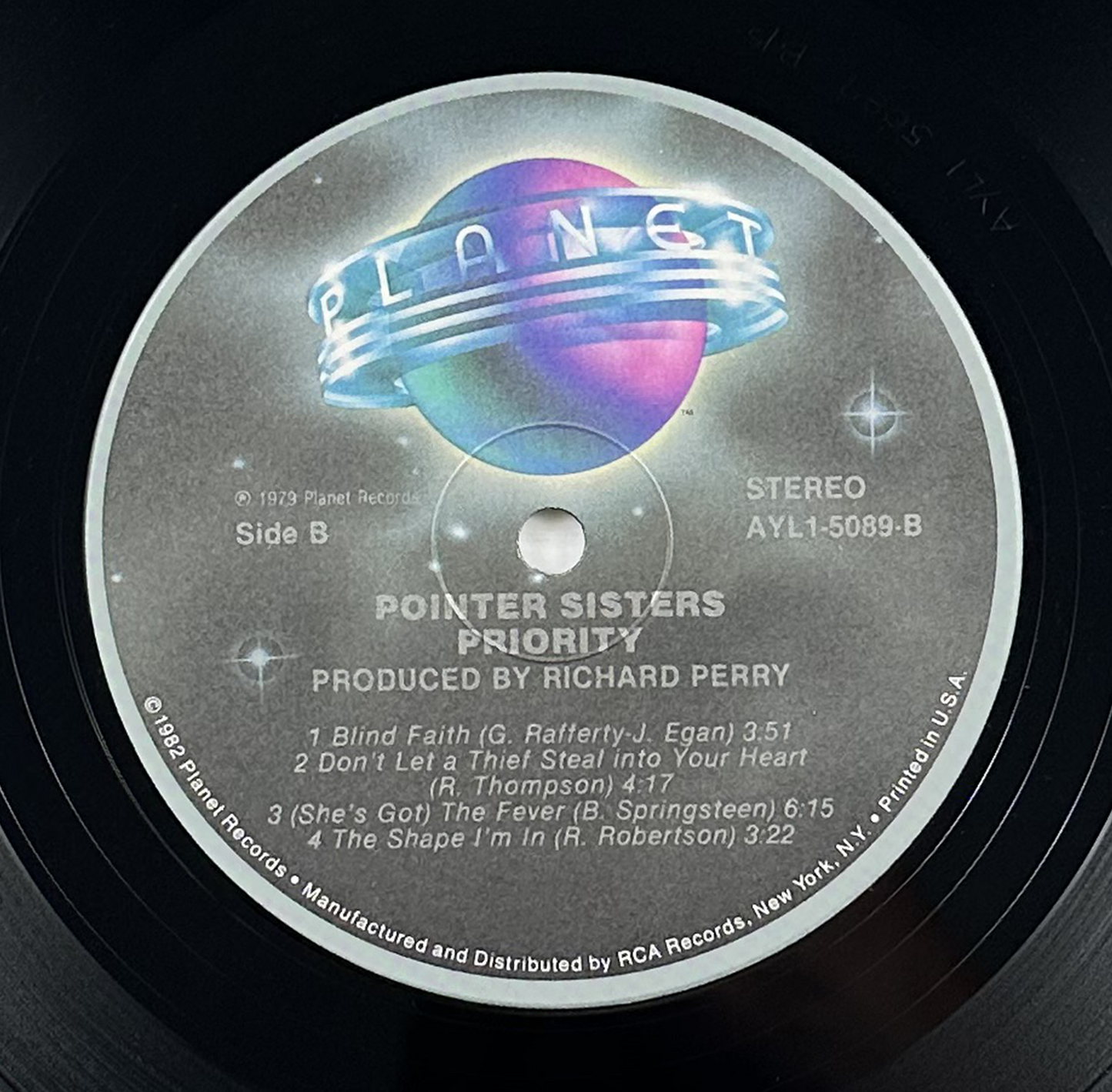 Pre-Owned :: Pointer Sisters "Priority" LP