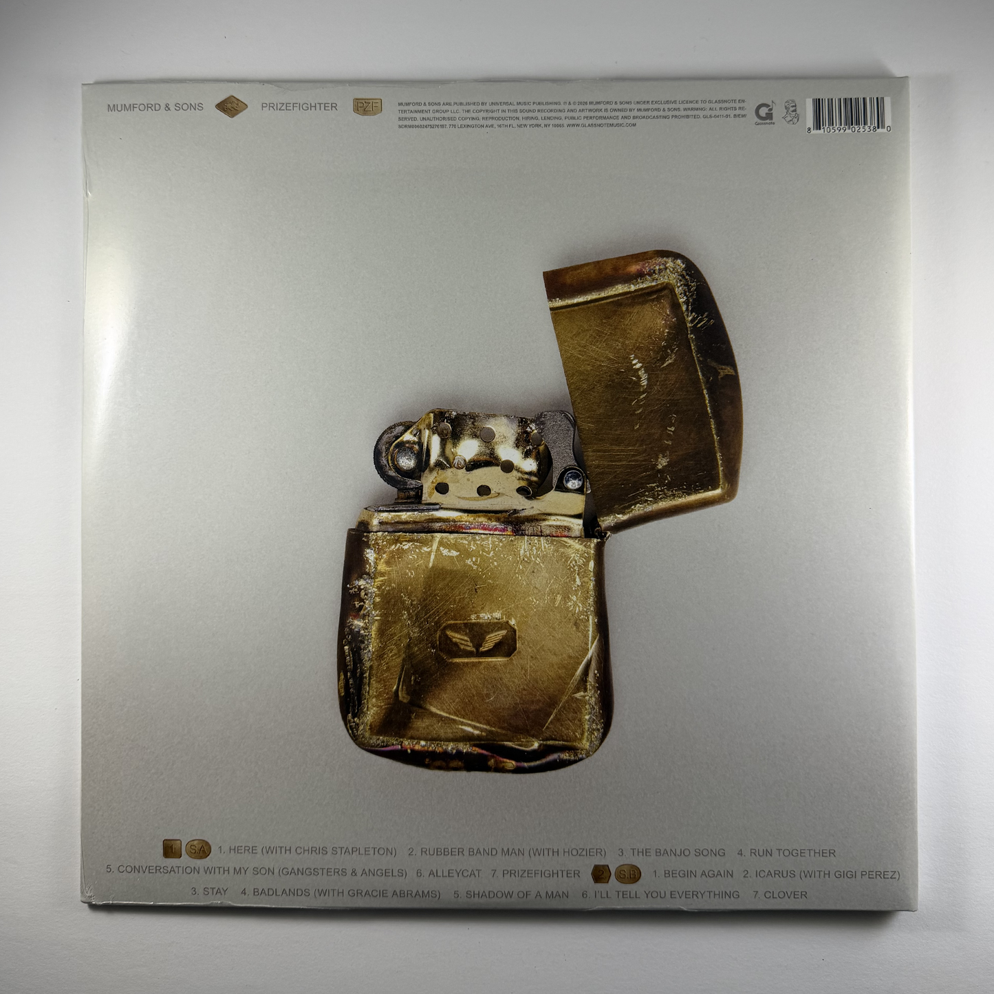 MUMFORD & SONS "Prizefighter" LP