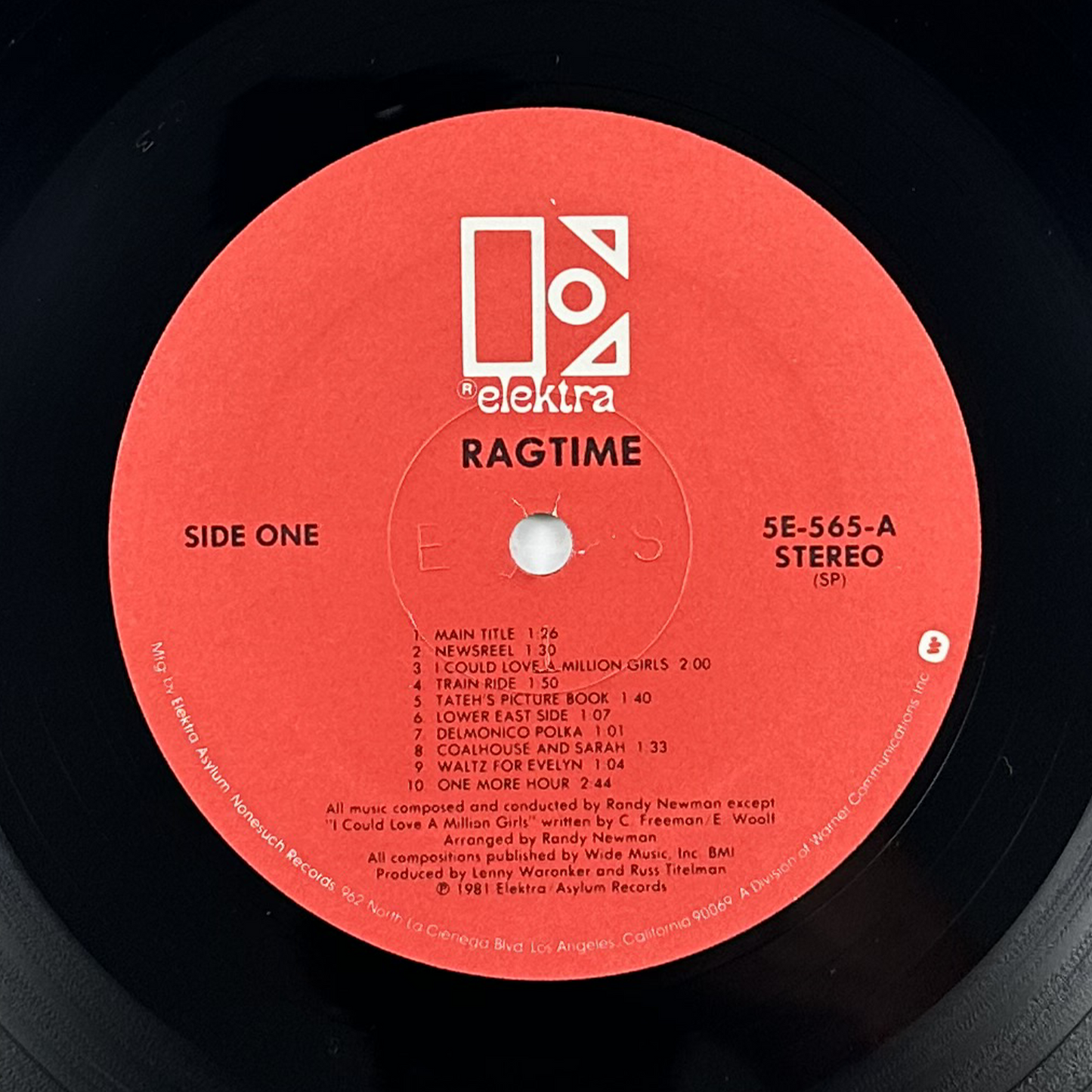 Pre-Owned :: Randy Newman "Ragtime" LP