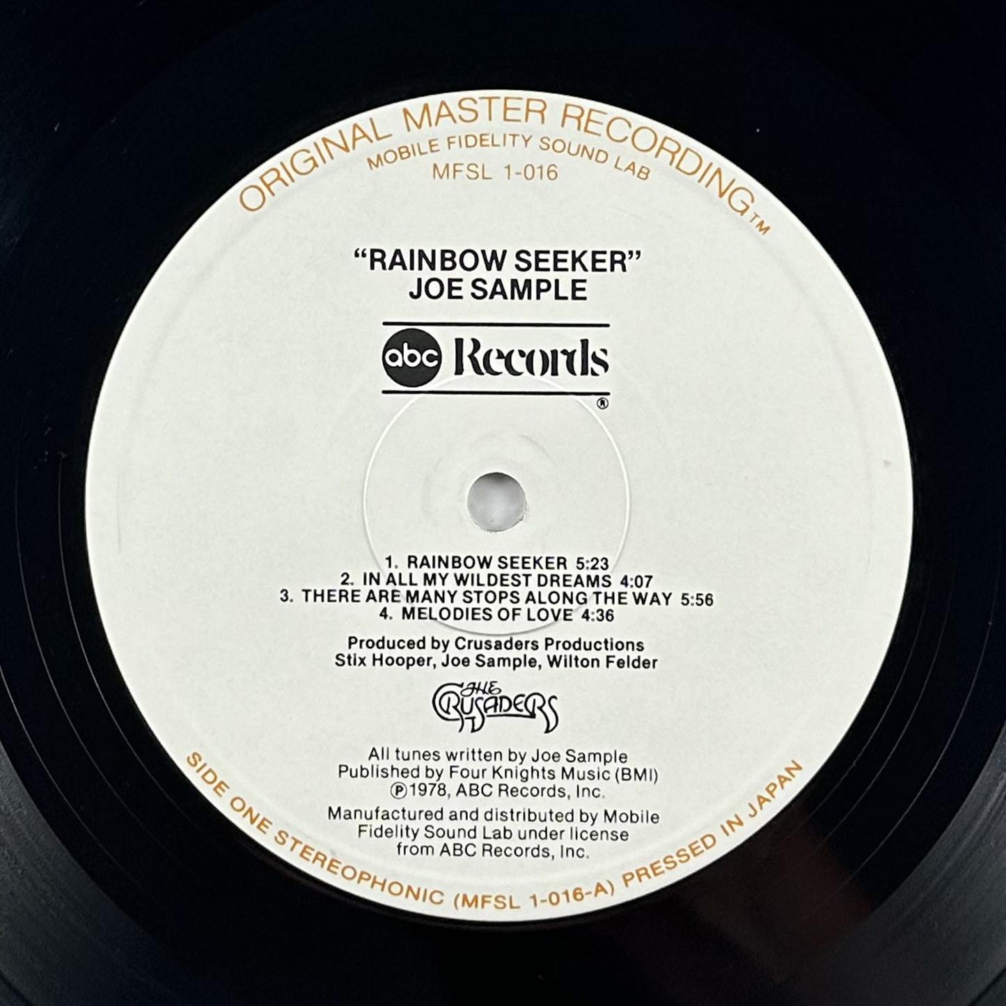 Pre-Owned :: Joe Sample "Rainbow Seeker" LP