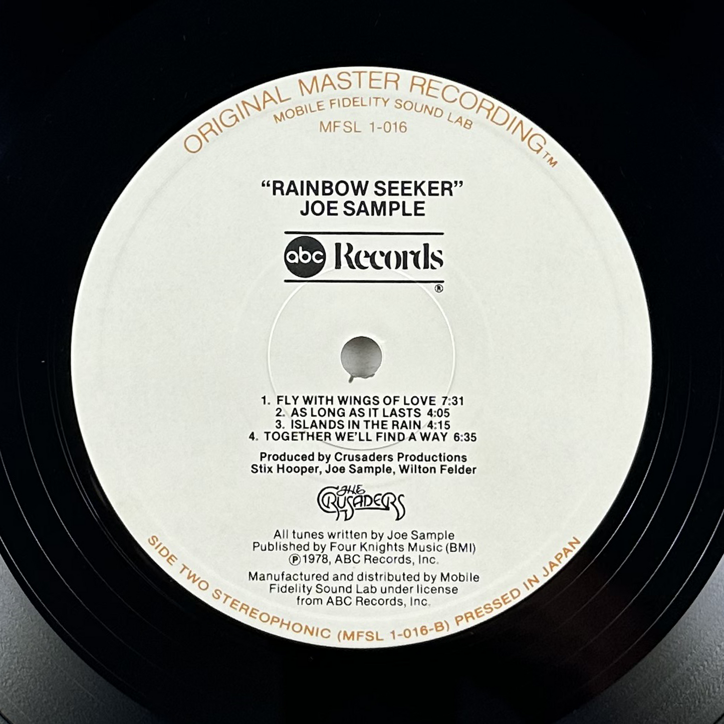 Pre-Owned :: Joe Sample "Rainbow Seeker" LP