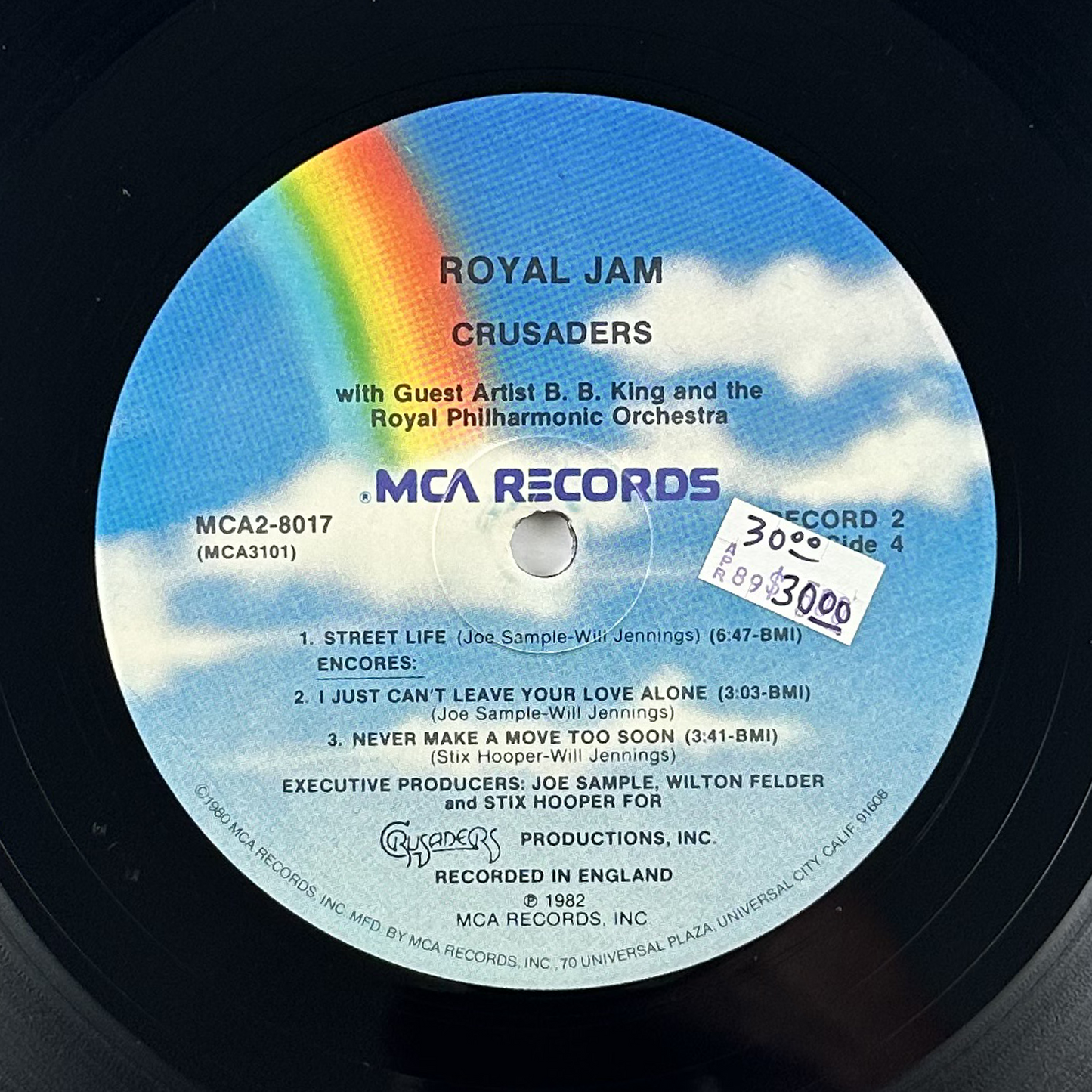 Pre-Owned :: Crusaders, The With B.B. King And Royal Philharmonic "Royal Jam" 2xLP