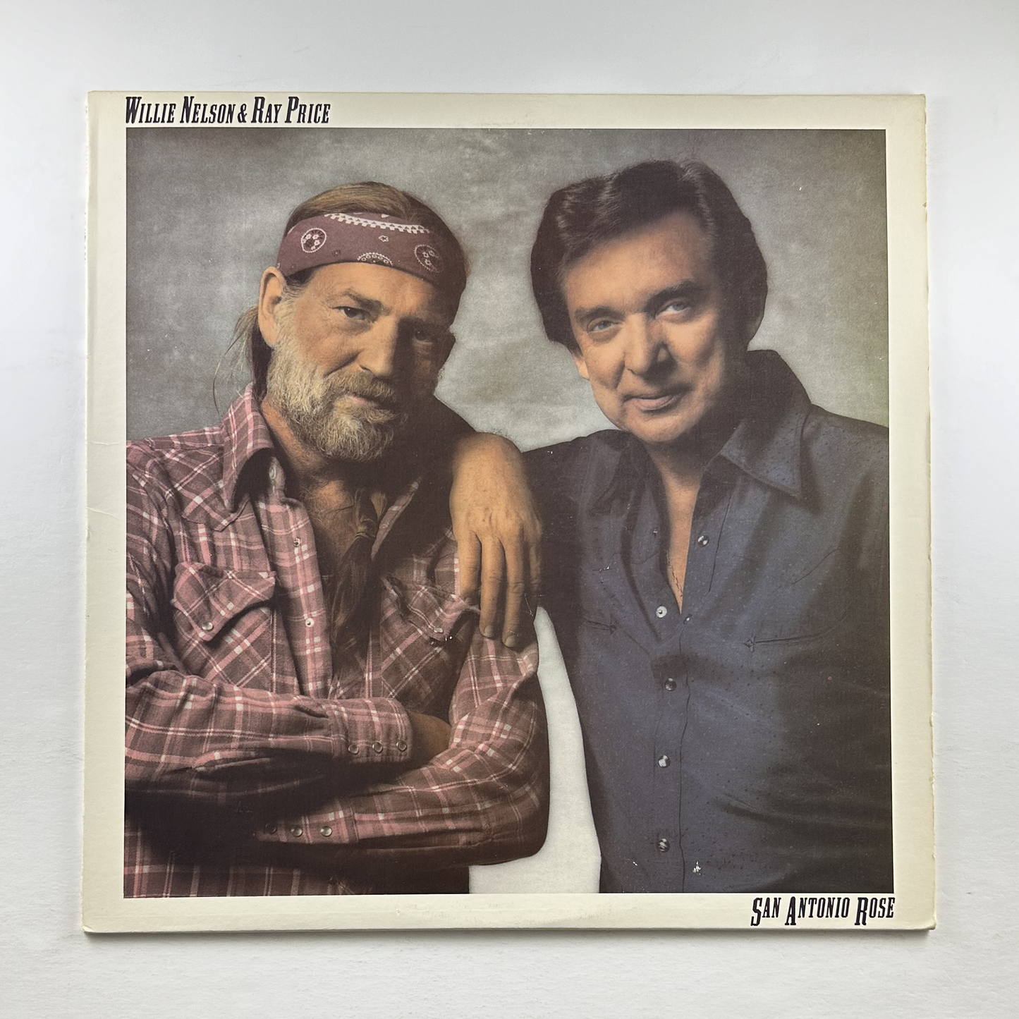 Pre-Owned :: Willie Nelson & Ray Price "San Antonio Rose" LP