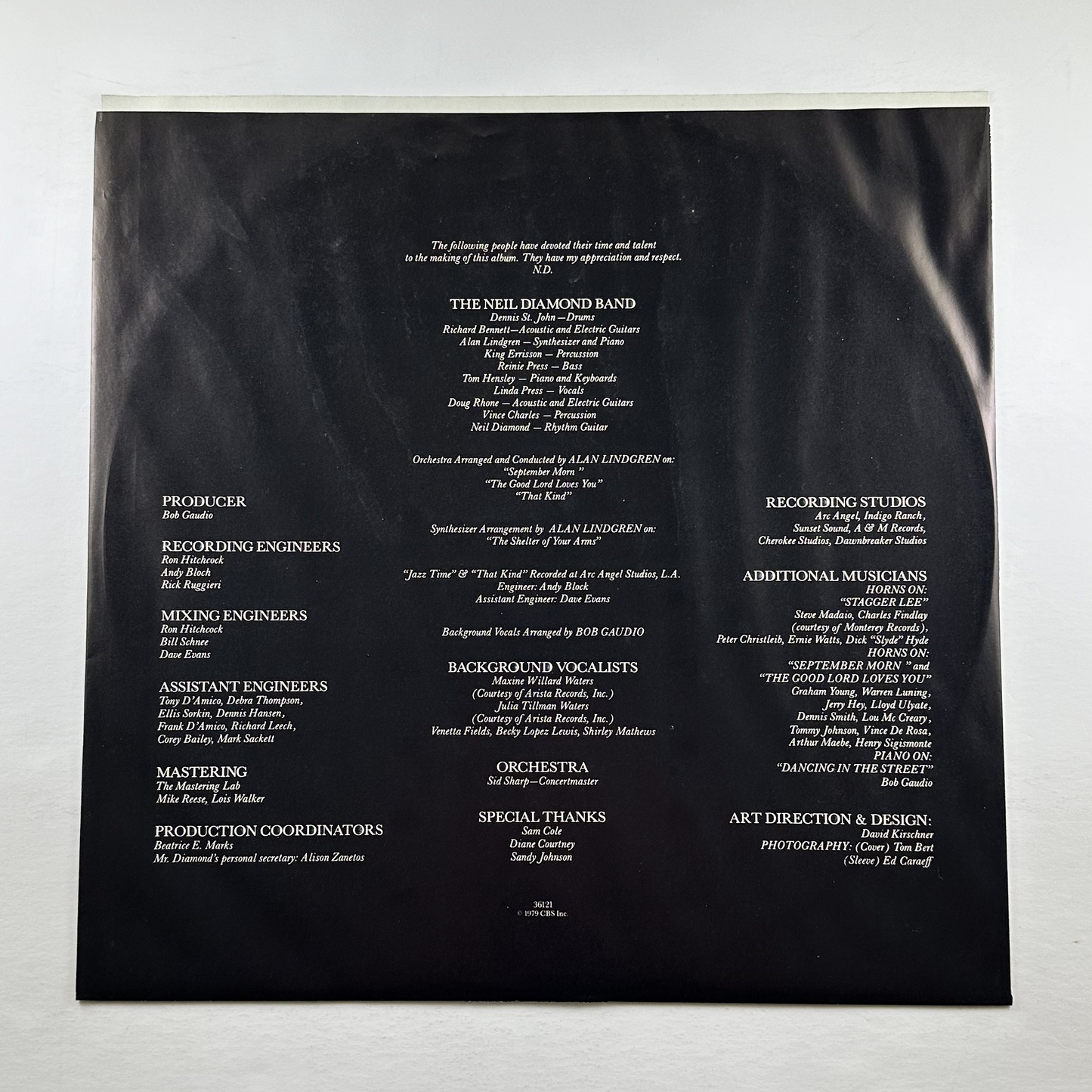 Pre-Owned :: Neil Diamond "September Morn" LP