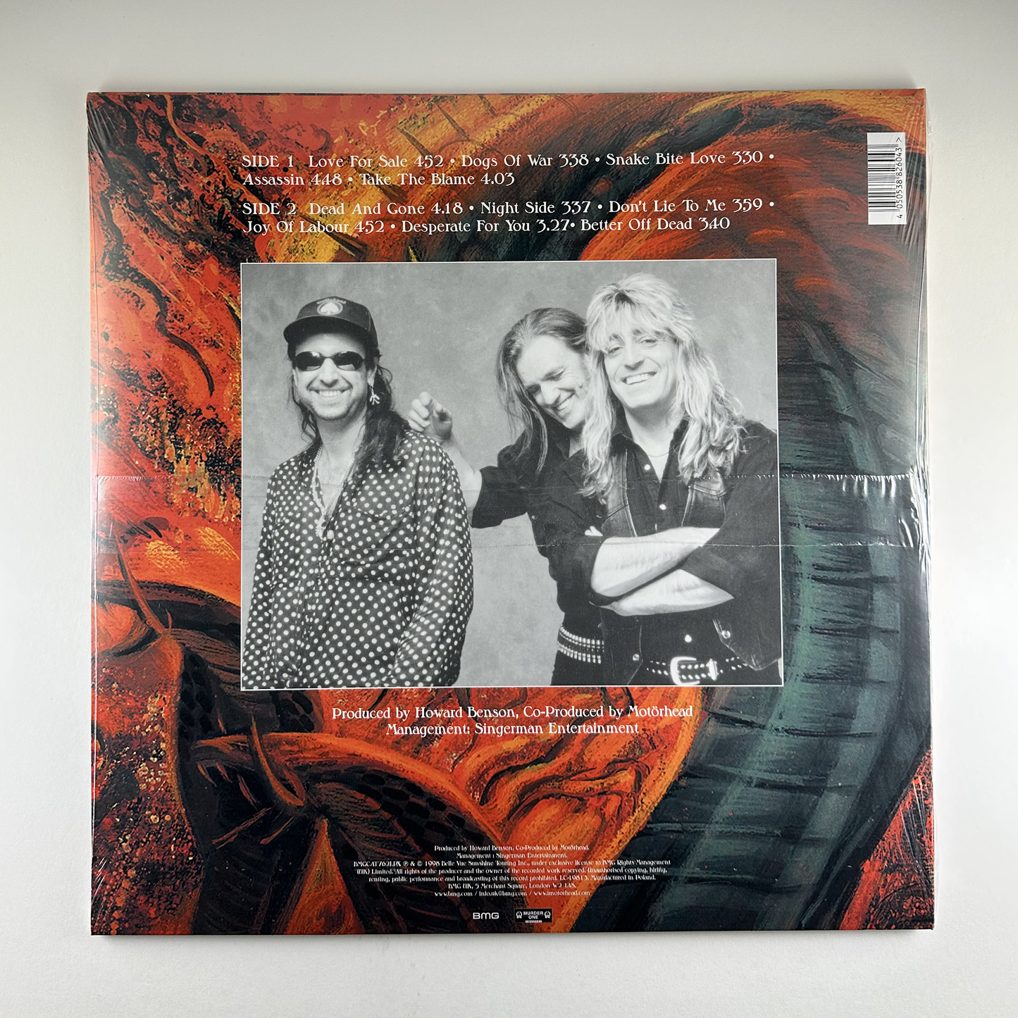 Motorhead "Snake Bite Love" LP
