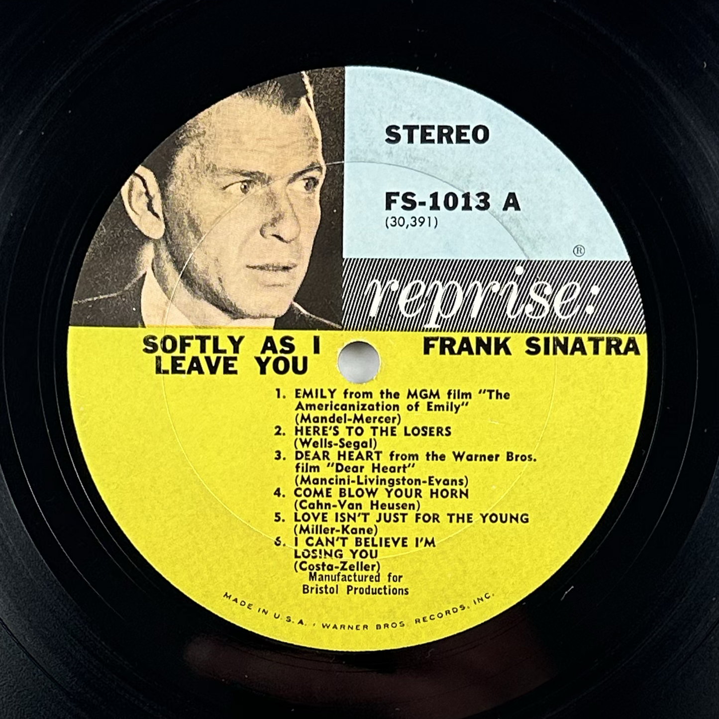 Pre-Owned :: Frank Sinatra "Softly, As I Leave You" LP