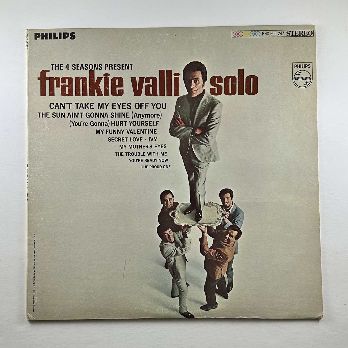 Pre-Owned :: Frankie Valli "Solo" LP