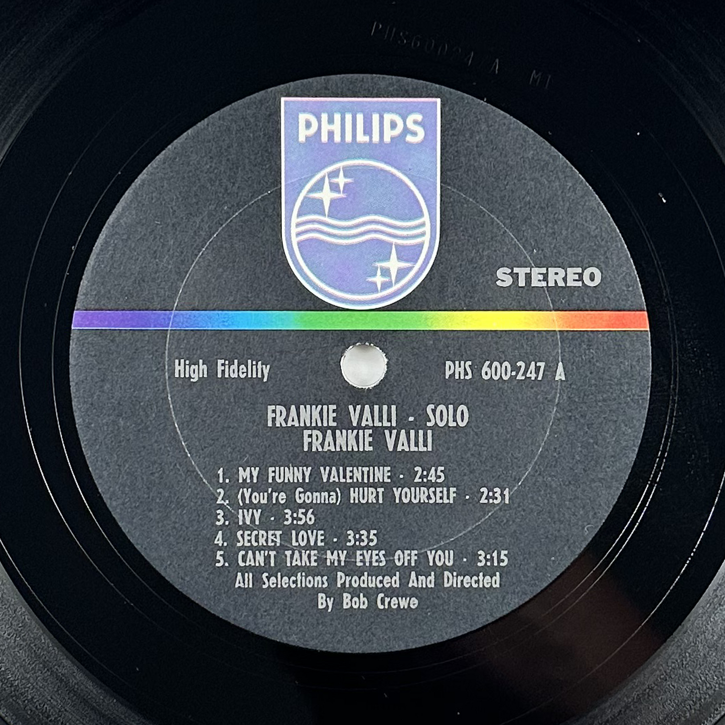 Pre-Owned :: Frankie Valli "Solo" LP