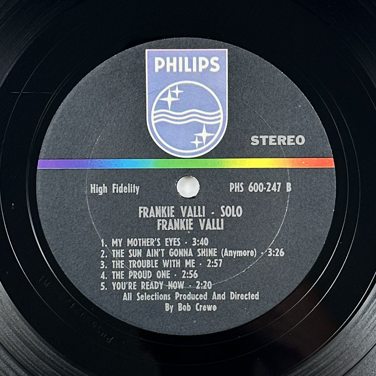 Pre-Owned :: Frankie Valli "Solo" LP