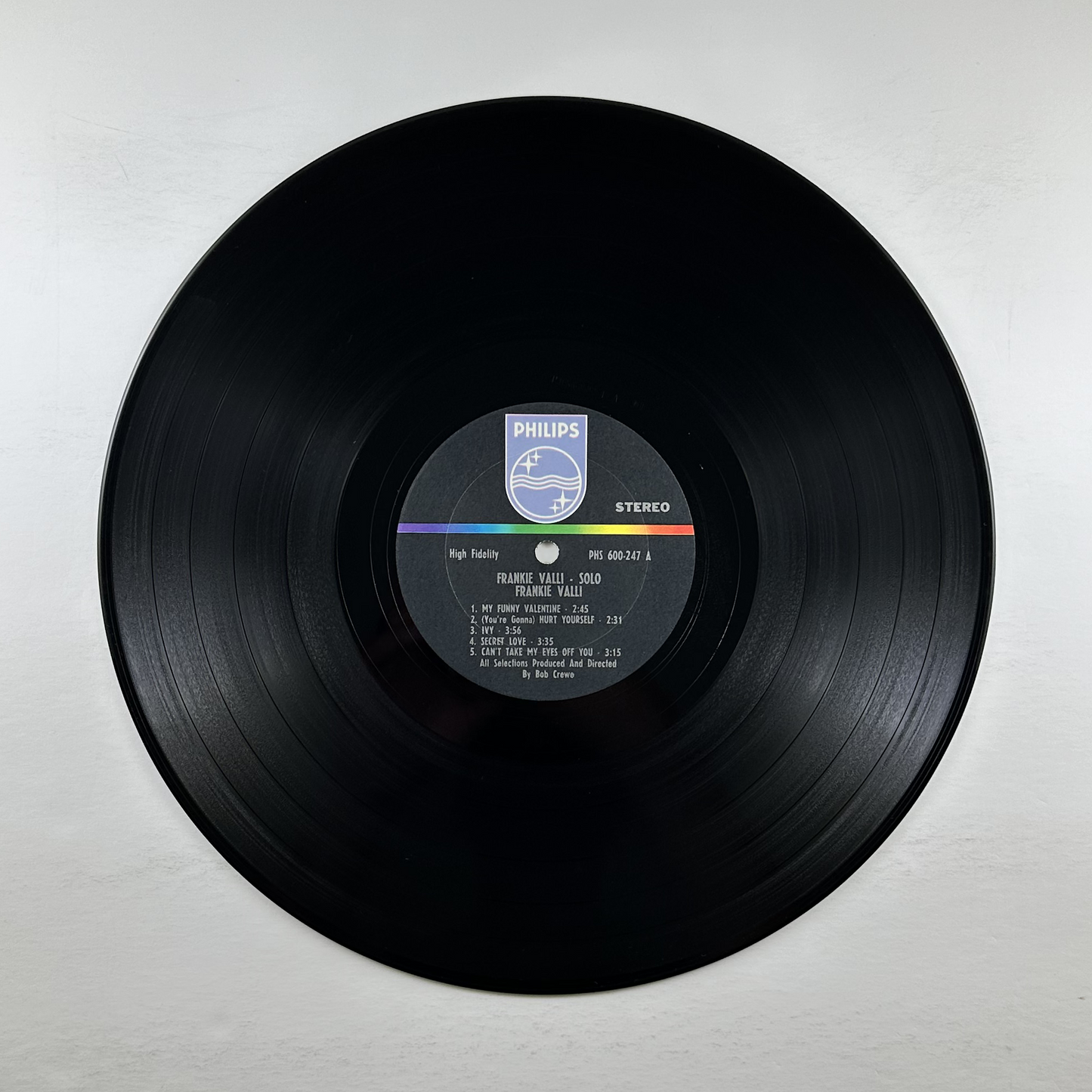 Pre-Owned :: Frankie Valli "Solo" LP