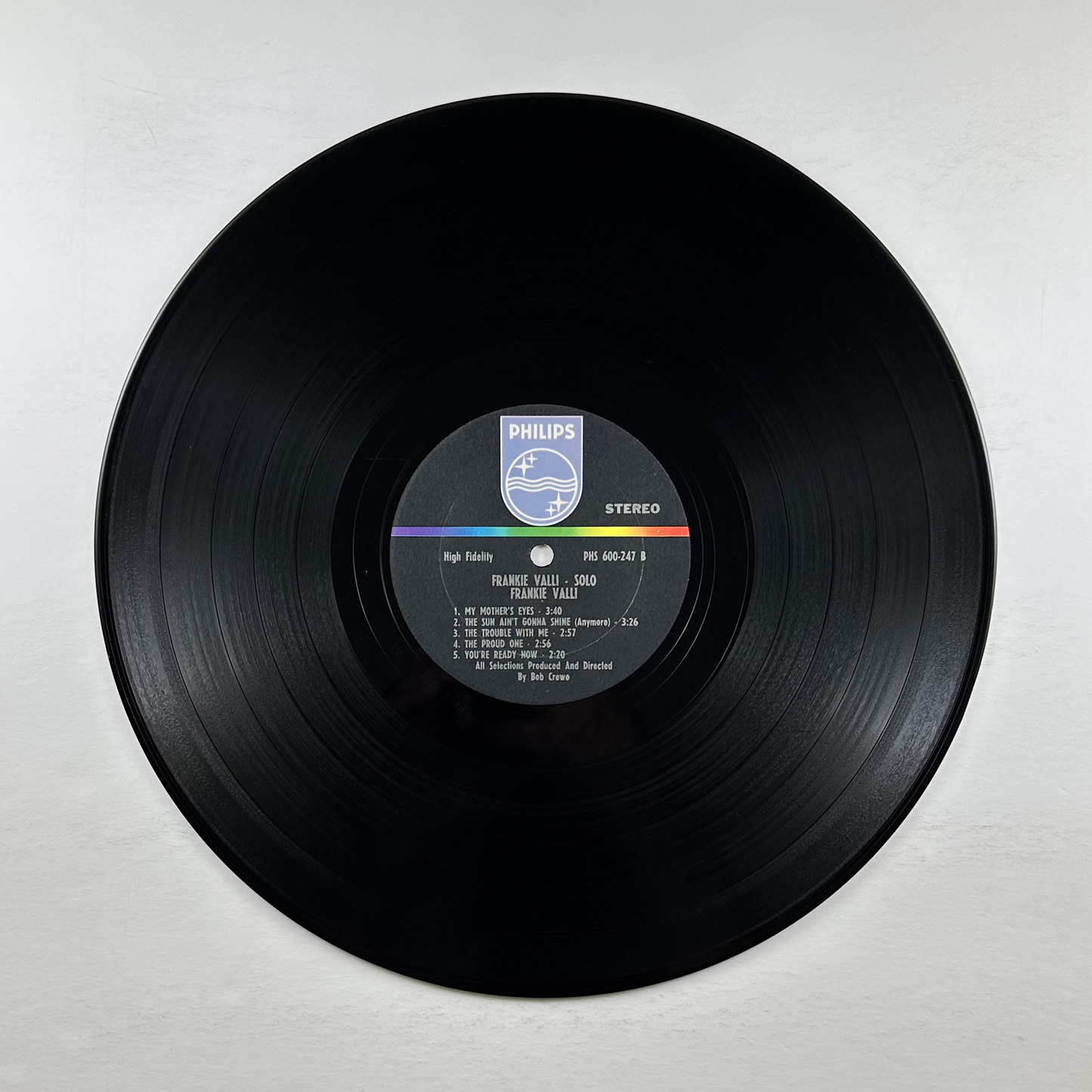 Pre-Owned :: Frankie Valli "Solo" LP