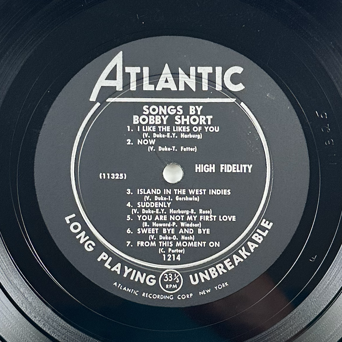 Pre-Owned :: Bobby Short "Songs By Bobby Short" LP