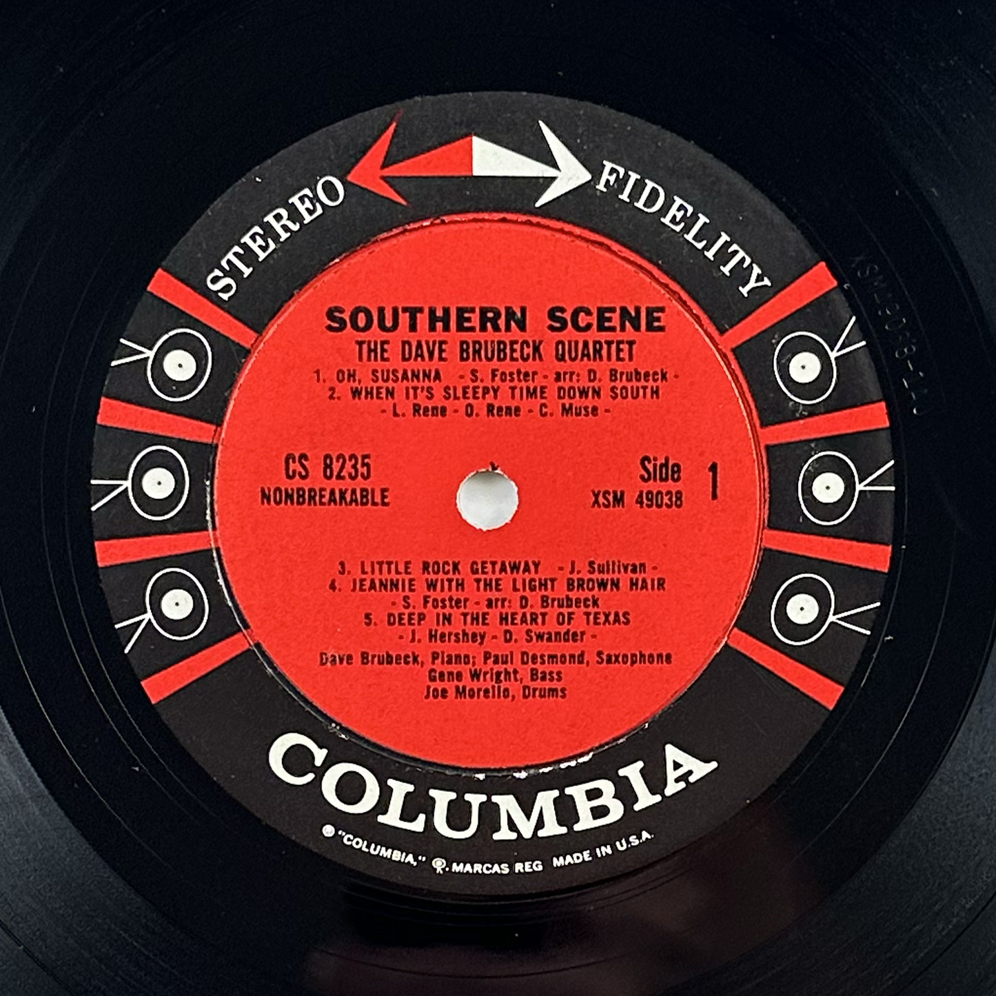 Pre-Owned :: Dave Brubeck Quartet, The "Southern Scene" LP
