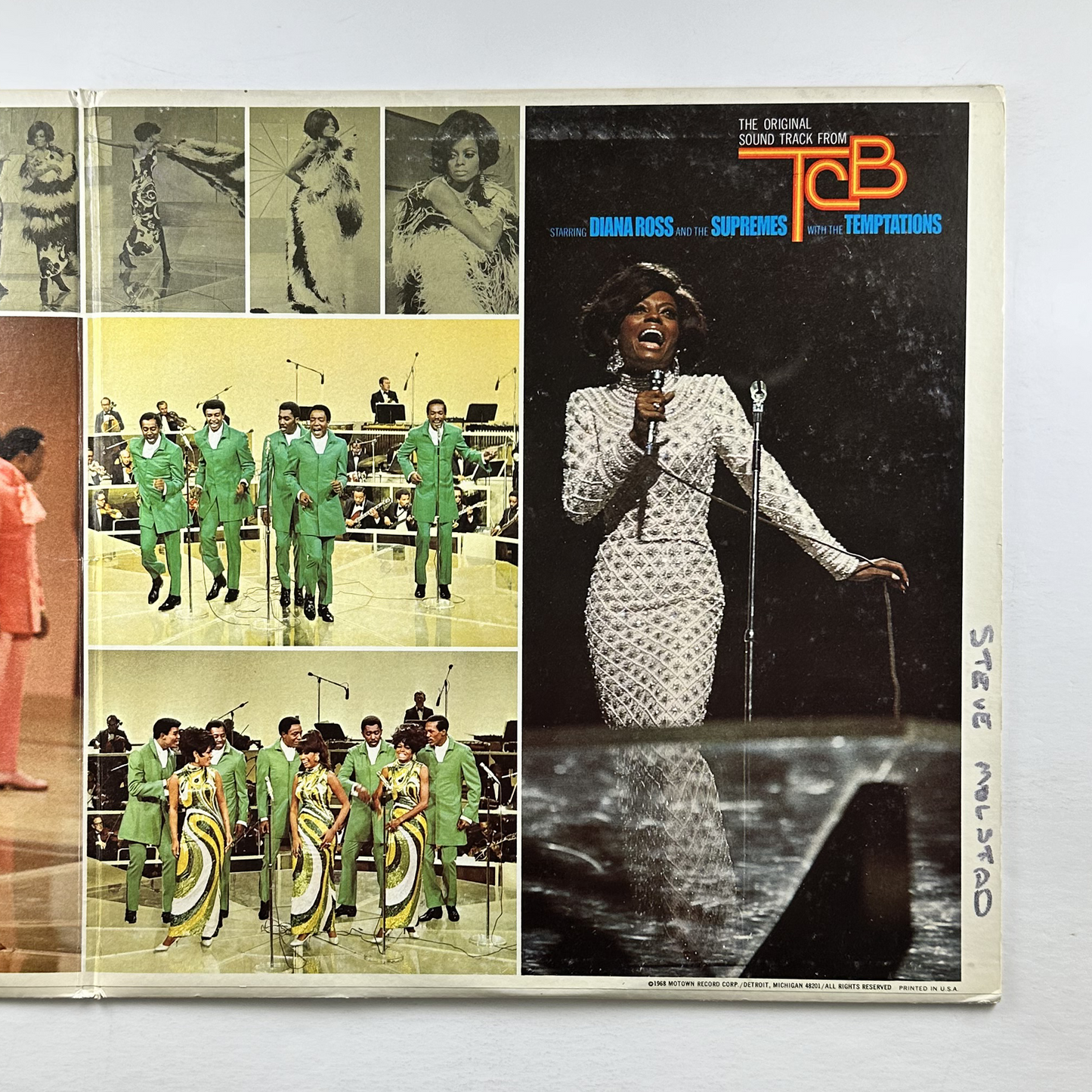 Pre-Owned :: Supremes, The "The Original Soundtrack From TCB" LP