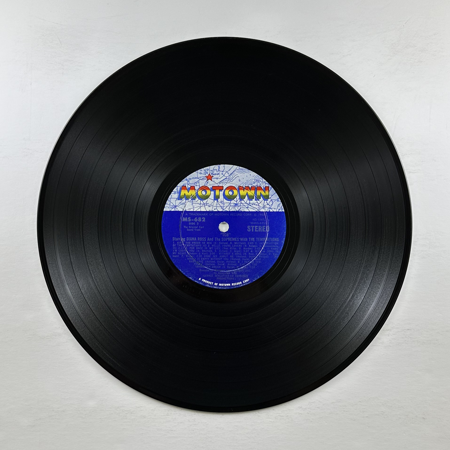 Pre-Owned :: Supremes, The "The Original Soundtrack From TCB" LP