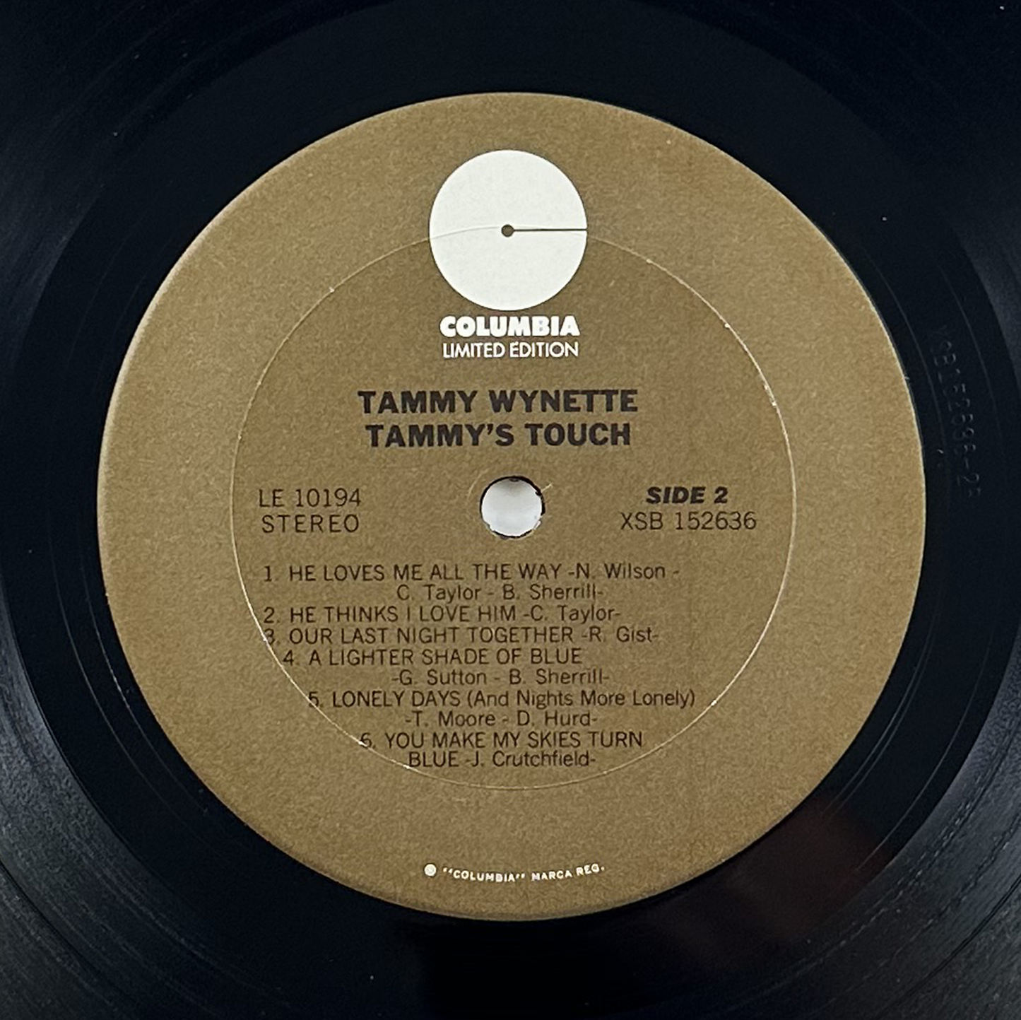 Pre-Owned :: Tammy Wynette "Tammy's Touch" LP