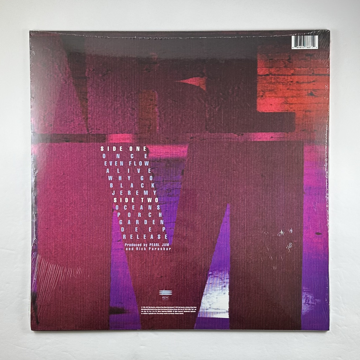 Pearl Jam "Ten" LP