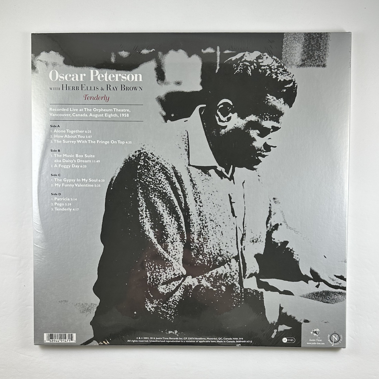 Oscar Peterson "Tenderly" 2xLP