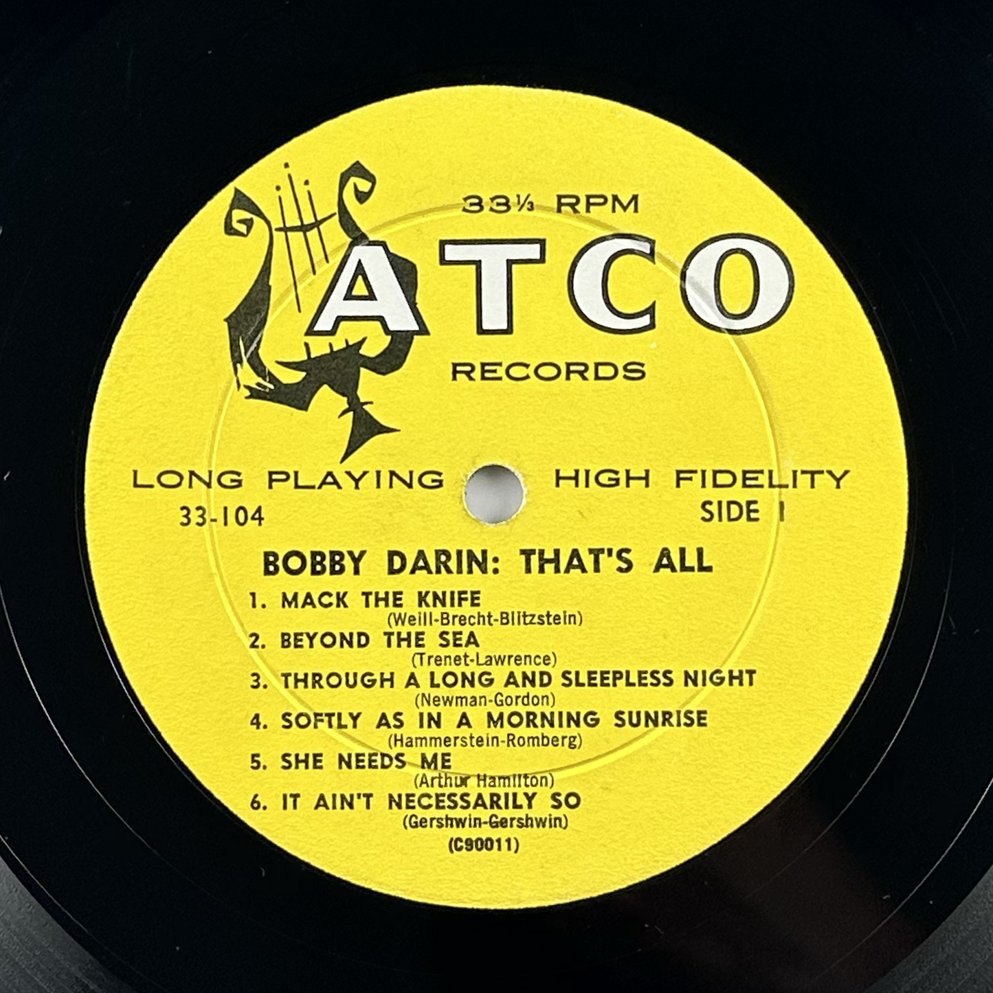 Pre-Owned :: Bobby Darin "That's All" LP