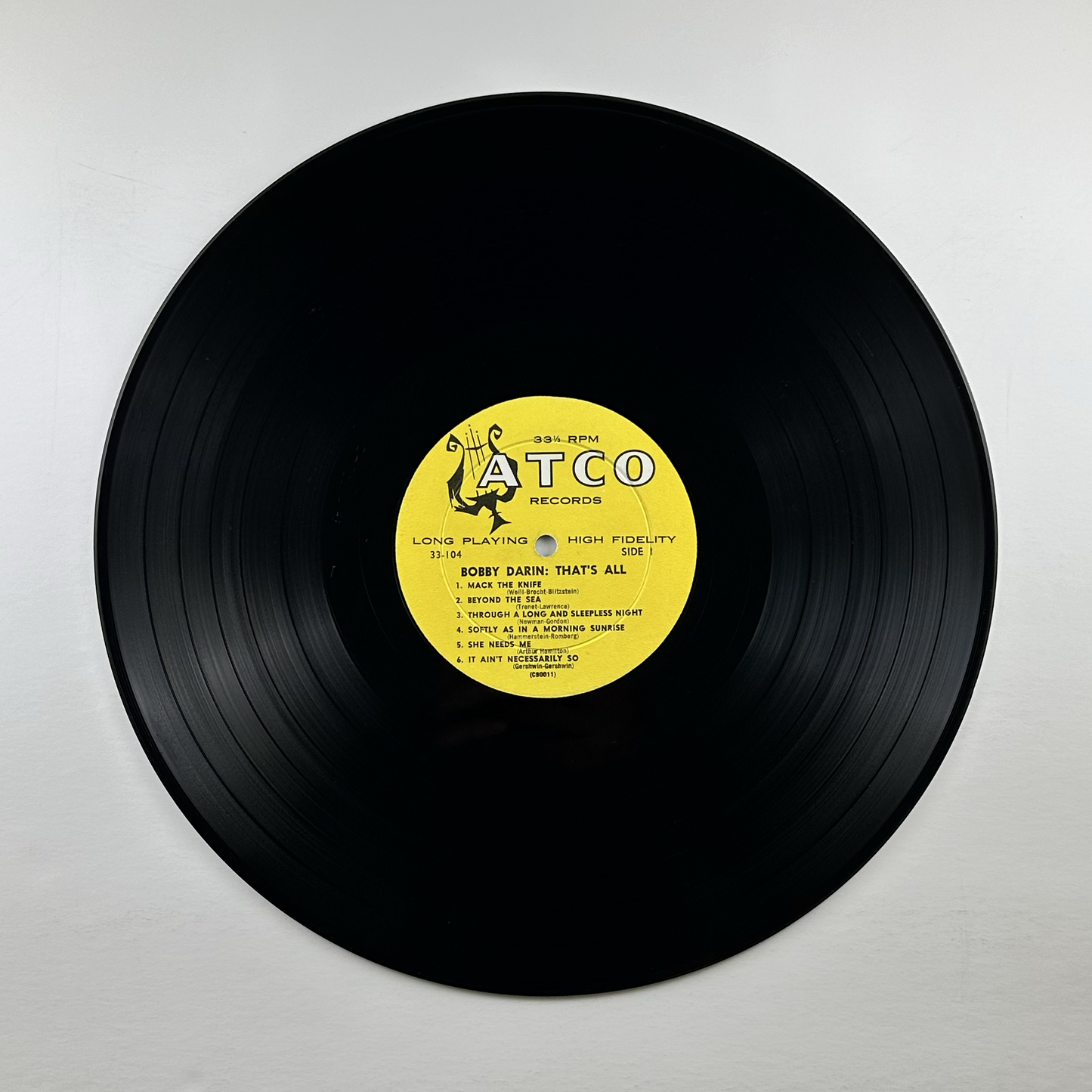 Pre-Owned :: Bobby Darin "That's All" LP