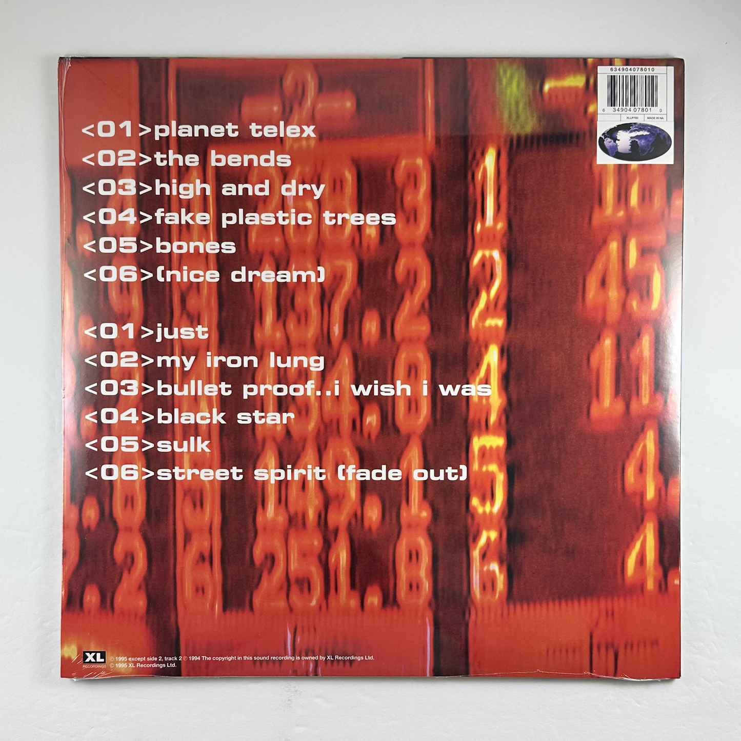 Radiohead "The Bends" LP